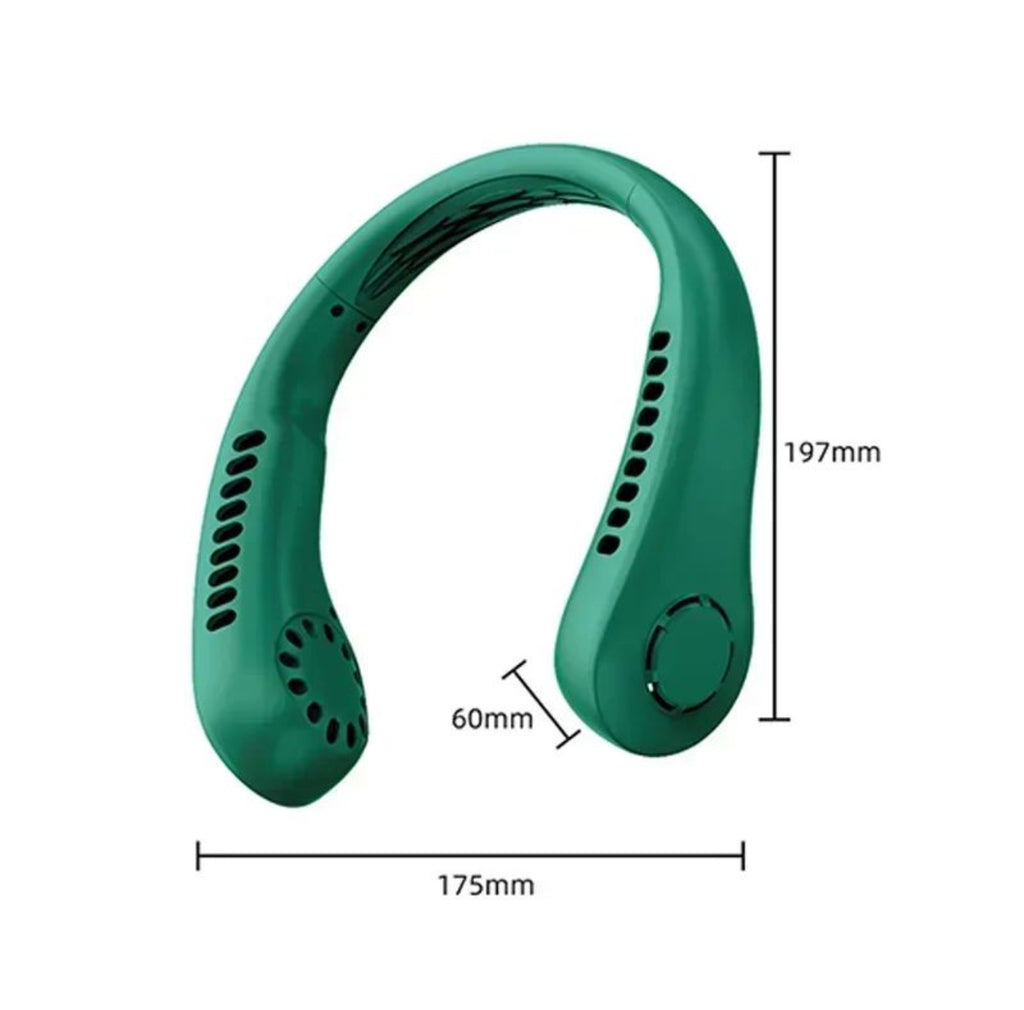 Portable Mini Neck Hanging Fan USB Rechargeable Wearable Forv