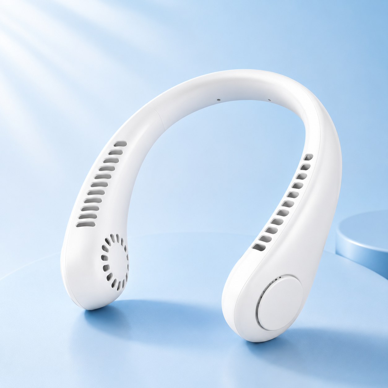 Portable Mini Neck Hanging Fan USB Rechargeable Wearable Forv